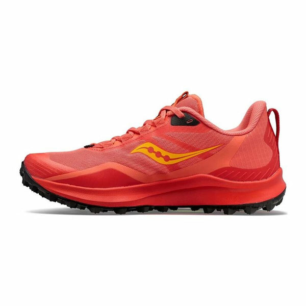 Chaussures de Running pour Adultes Saucony Peregrine 12 Rouge foncé