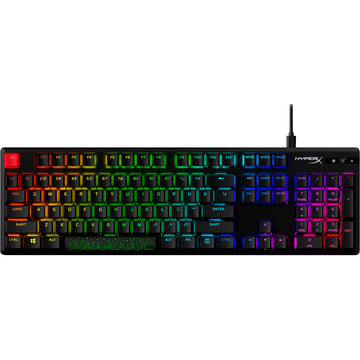 Clavier pour jeu Hyperx 639N3AA#ABE QWERTY Noir