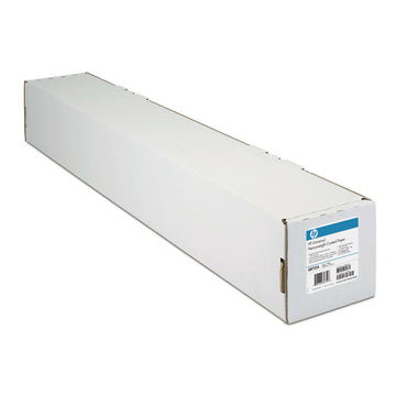 Rouleau de papier couché HP C6980A Blanc Revêtu 91 m