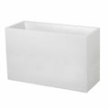 Cache-pot EDA Muret Graphit Blanc Plastique 99,5 x 39,5 x 60 cm