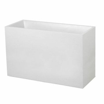 Cache-pot EDA Muret Graphit Blanc Plastique 99,5 x 39,5 x 60 cm