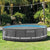 Bâches de piscine Intex Bubble TIME UTF00142 Gris Rond