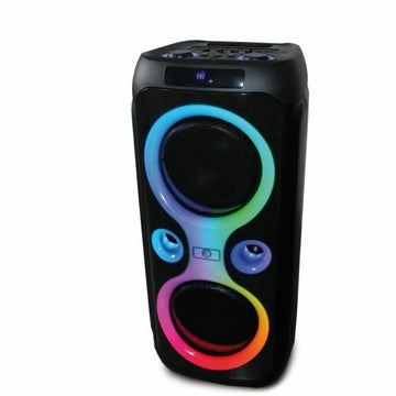 Haut-parleurs bluetooth portables R-music Roller Box Noir