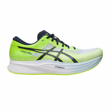 Chaussures de Running pour Adultes Asics Magic Speed 2 Vert citron