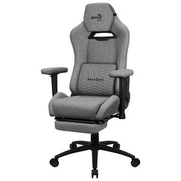 Chaise de jeu Aerocool AEROROYAL-ASH-GREY Noir Gris