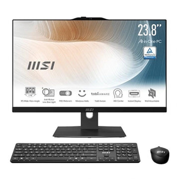 Tout en Un MSI AM242TP-822ES 23,8" Intel Core i5-1235U 16 GB RAM 512 GB SSD