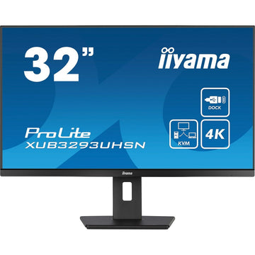 Écran Iiyama XUB3293UHSN-B5 4K Ultra HD 31,5" 60 Hz