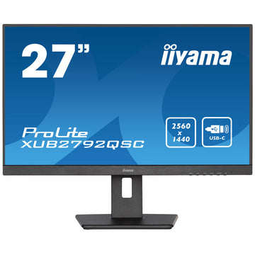 Écran Iiyama ProLite 27" 27" LED IPS Flicker free 75 Hz