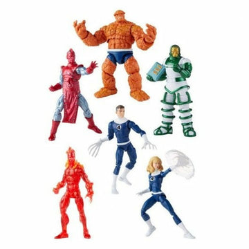 Figurine d’action Hasbro Marvel Legends Fantastic Four Vintage 6 Pièces