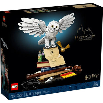 Set de construction Lego HOGWART ICONOS - EDICION COLECCIONISTA Noir