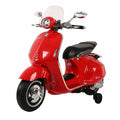 Scooter électrique pour Enfants Injusa Vespa Rouge