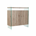 Buffet DKD Home Decor Naturel MDF Verre trempé (120 x 44 x 120 cm)