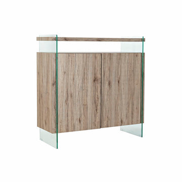 Buffet DKD Home Decor Naturel MDF Verre trempé (120 x 44 x 120 cm)