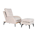 Canapé Convertible DKD Home Decor Crème Métal Scandi 74 x 85 x 90 cm