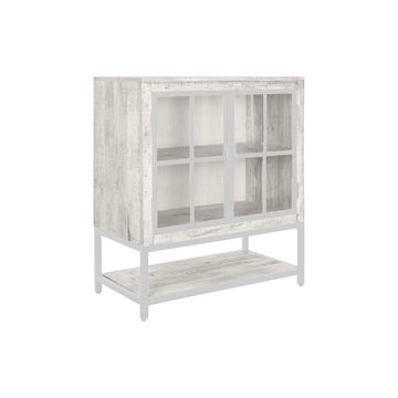 Buffet DKD Home Decor Blanc Métal Bois de manguier 85 x 45 x 100 cm