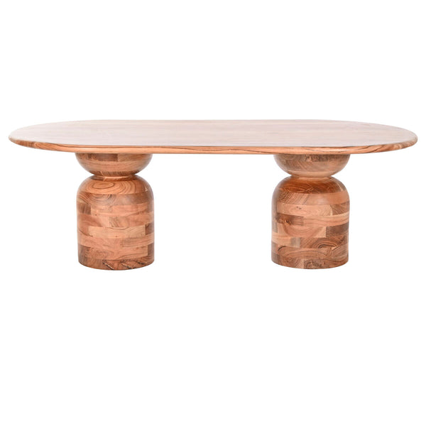 Table Basse DKD Home Decor Acacia 135 x 75 x 45 cm