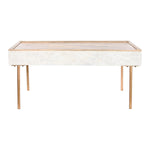 Table Basse Home ESPRIT Fer Bois de manguier 120 x 60 x 57 cm