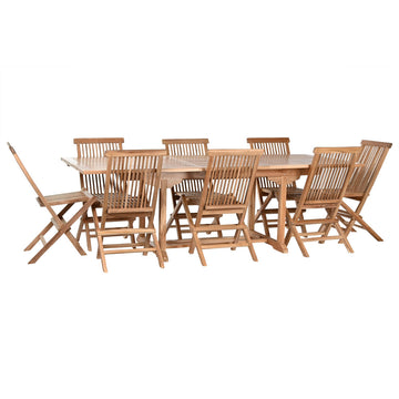 Ensemble Table + Chaises Home ESPRIT 180 x 100 x 75 cm