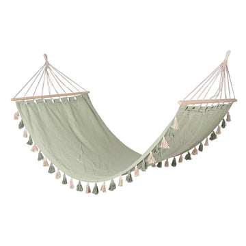 Hamac Suspendu Home ESPRIT Vert 200 x 100 x 5 cm