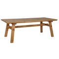 Table de Salle à Manger Home ESPRIT Marron Naturel Bois Bois de pin 220 x 100 x 76 cm