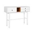 Console Home ESPRIT Jaune Blanc Bois MDF 120 x 35 x 90 cm