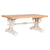 Table Basse Home ESPRIT Blanc Naturel Bois d'épicéa Bois MDF 110 x 65 x 46 cm