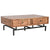 Table Basse Home ESPRIT Naturel Métal Bois d'acacia 115 x 70 x 40 cm