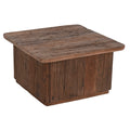 Table Basse Home ESPRIT Marron Bois 70 x 70 x 39 cm