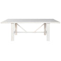 Table de Salle à Manger Home ESPRIT Blanc Bois de manguier 213,4 x 96,5 x 76,2 cm