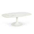 Table Basse Home ESPRIT Blanc Métal Marbre 120 x 70 x 39 cm