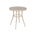 Table d'appoint Home ESPRIT Blanc Aluminium 70 x 70 x 75 cm