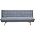 Canapé Convertible Alexandra House Living Gris 190 x 87 x 83 cm