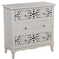 Commode Alexandra House Living Blanc Bois 75 x 34 x 76 cm