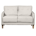 Canapé Alexandra House Living Beige 131 x 75 x 86 cm