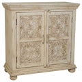 Console Alexandra House Living Bois de manguier 40 x 90 x 90 cm