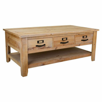 Table Basse Alexandra House Living Marron Bois d'épicéa Bois MDF 66 x 48 x 120 cm