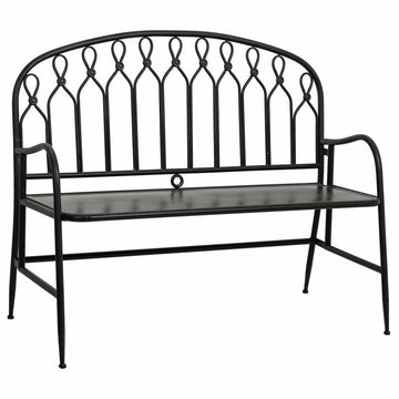 Banc Alexandra House Living Noir Métal 56 x 98 x 118 cm