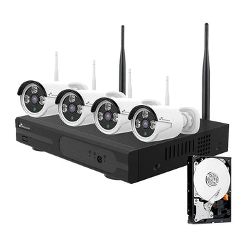 Camescope de surveillance Nivian NV-KIT830W-4CAM