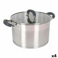 Casserole Quttin 4,7 L Acier (4 Unités)