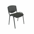 Chaise de Réception Petrola Royal Fern 426PRARAN840 Noir (4 uds)