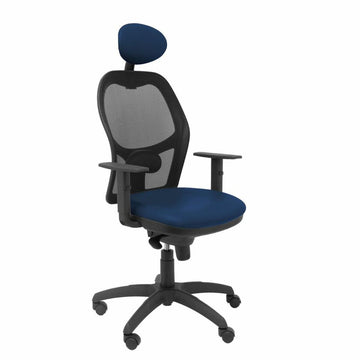 Chaise de Bureau avec Appui-tête Jorquera malla P&C NSPAZMC Blue marine