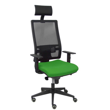 Chaise de Bureau avec Appui-tête Horna P&C SBALI15 Vert