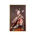 Cadre Huile Romimex PVC Toile Geisha 90 x 150 x 4 cm