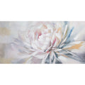 Cadre Huile Romimex Toile Fleur 70 x 140 x 4 cm