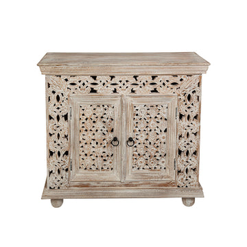 Buffet Romimex Beige Bois de manguier 38 x 85 x 90 cm