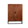 Armoire Romimex Marron Bois d'acacia 40 x 140 x 95 cm