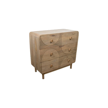 Buffet Romimex Naturel Bois de manguier 40 x 85 x 90 cm