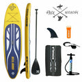 Planche de Paddle Surf Gonflable avec Accessoires Kohala Drifter Jaune (290 x 75 x 15 cm)