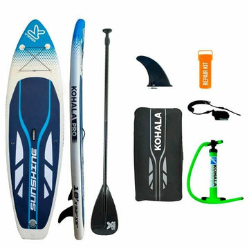 Planche de Paddle Surf Gonflable avec Accessoires  Kohala Sunshine Blanc (305 x 81 x 12 cm)