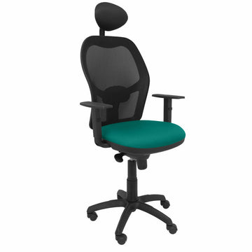 Chaise de Bureau avec Appui-tête Jorquera P&C BALI39C Turquoise